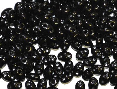 Twin Beads
 von Ornella Preciosa Tschechien
 schwarz