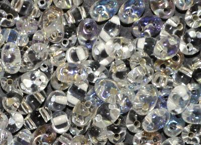 Twin Beads
 von Ornella Preciosa Tschechien
 MIX kristall /AB/Silbereinzug