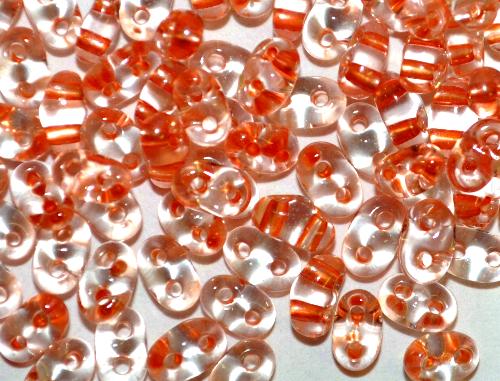 Twin Beads
 von Ornella Preciosa Tschechien
 kristall mt Cupfereinzug