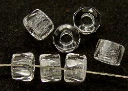 facettierte Glasperlen
 kristall