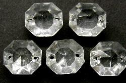 geschliffener kristall Lüstersteine 
 um 1960 in Gablonz/Böhmen hergestellt