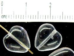 Glasperlen Herzen kristall
 B-Sortierung