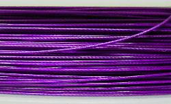 Edelstahldraht
 nylonummantelt,violett
 